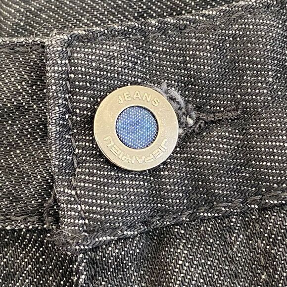 Customized Dark Wash Jeans with Japanese Style Designs - Picture 5 of 8